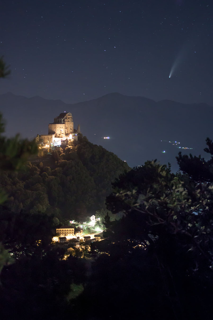 Presepe in valsusa (con cometa) - Isabella Atzori